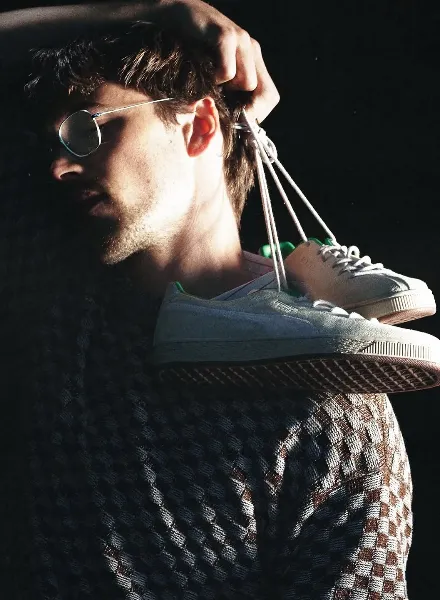 Conor Cunningham x le PÈRE x PUMA – the classic Suede becomes 'The Gentle Man'