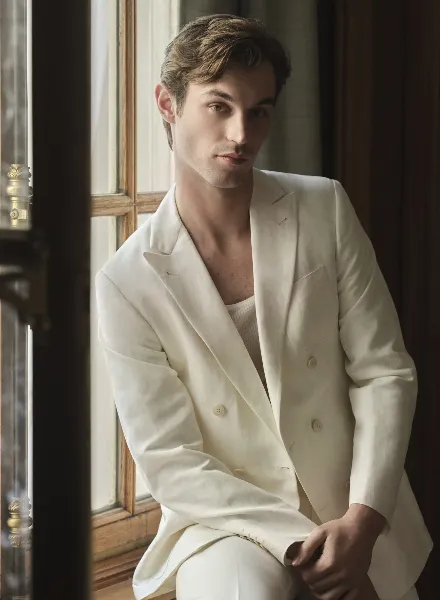 MYTHERESA Menswear in Paris – Kit Butler photographed by Jaime Cabrera Huidobro, produced by JPPS Creative Productions