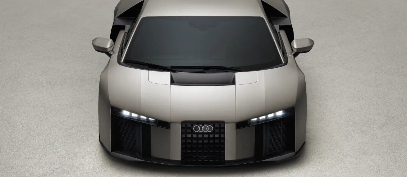 AUDI Nuvolari – Audi’s first hybrid supercar, photographed by David Daub with Creative Retouch by recom