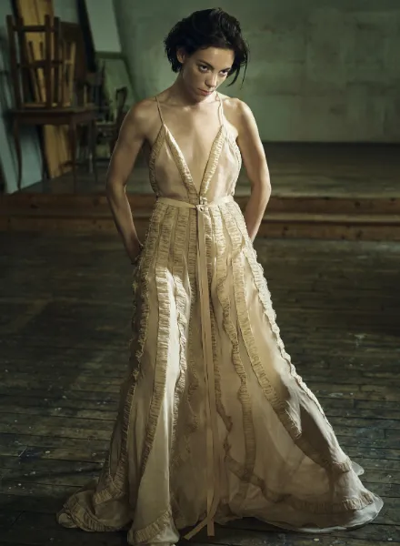 'Le Feu Sacré' – Liz Collins photographs Spanish actress Victoria Luengo for Numéro 263
