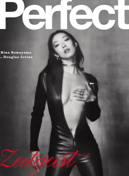 Japanese-British singer-songwriter and actress Rina Sawayama on the cover of the 11th issue of Perfect Magazine – photos by Douglas Irvine.