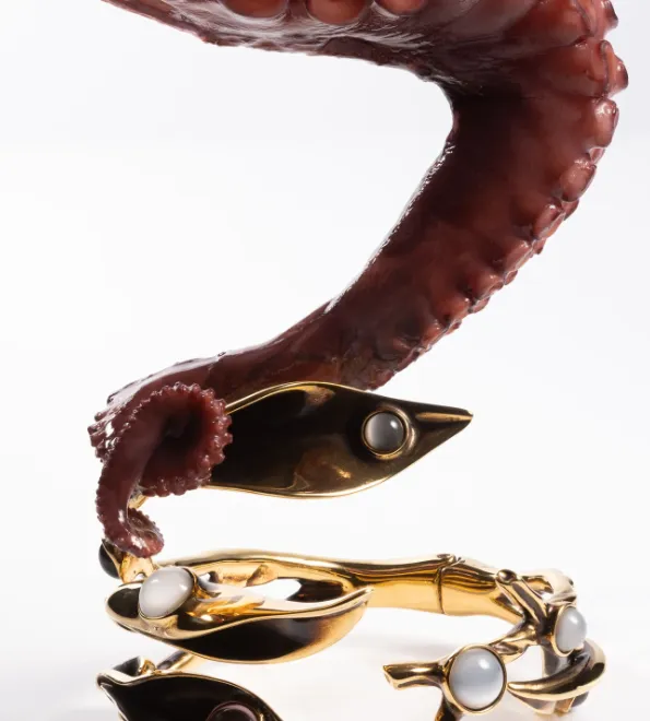 'Prawns Chic' – Seafood meets costume jewelry in this personal project by photographer Magnus Meier-Röbke
