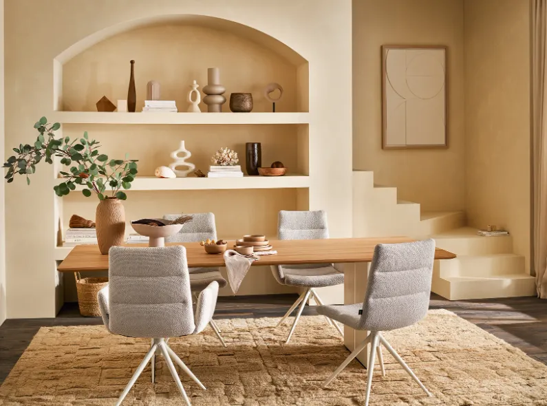 Warm Minimalism – Jeroen van der Spek photographed an interior story for Möbel Pfister; interior styling by Cleo Scheulderman.