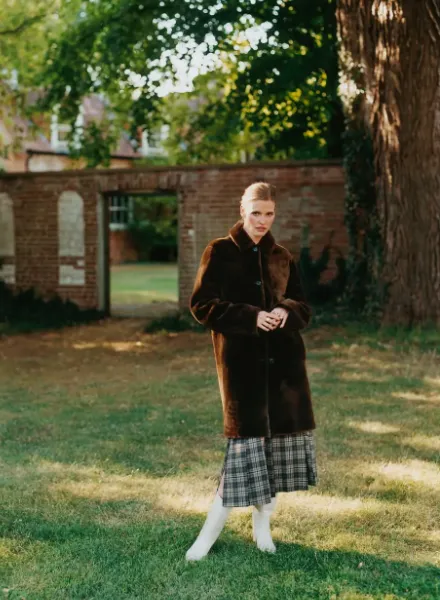 James Harvey-Kelly photographed Lara Stone for the cover story of the September 26 issue of The Sunday Times Style