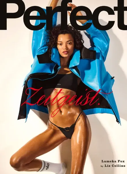 Liz Collins photographs models Lameka Fox and Karoline Niek for the 'Zeitgeist' issue of PERFECT Magazine
