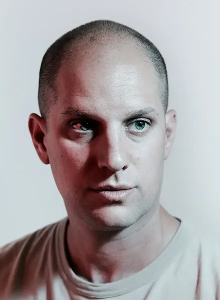 'This cursed, beautful land' - Nadav Kander photographs Evan Gershkovich for The Wall Street Journal