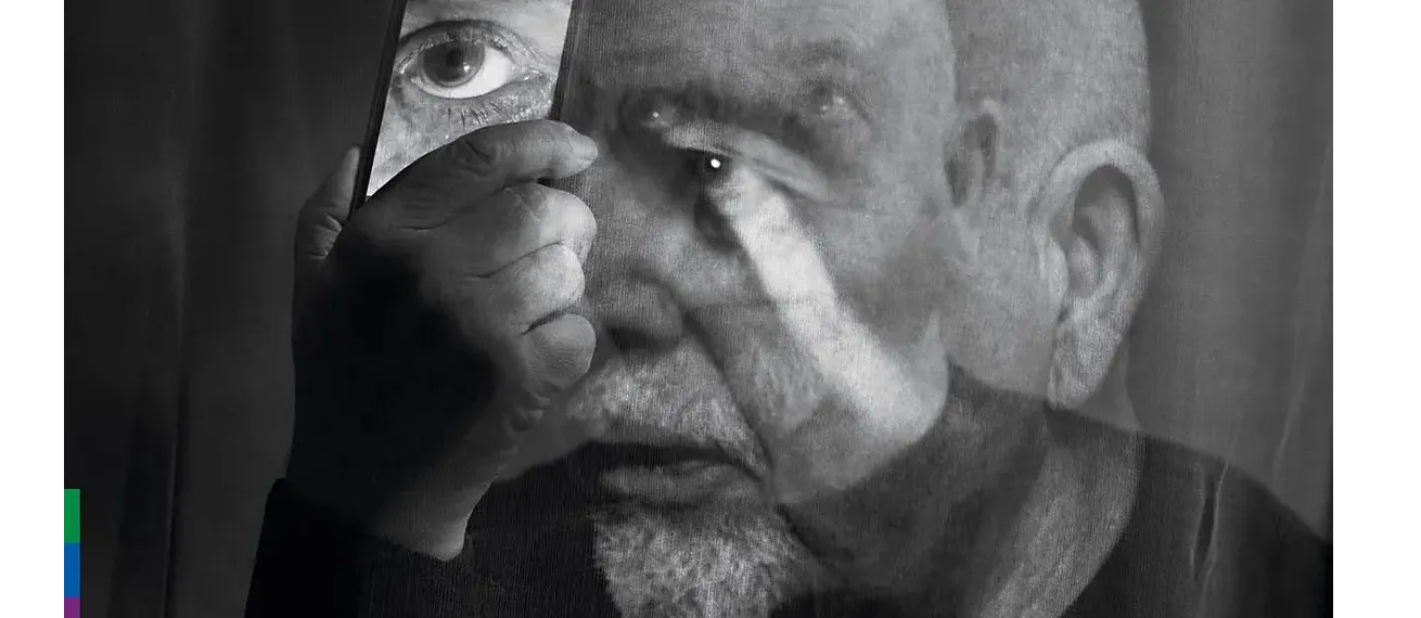 Nadav Kander shoots the album cover for the latest Peter Gabriel's Album