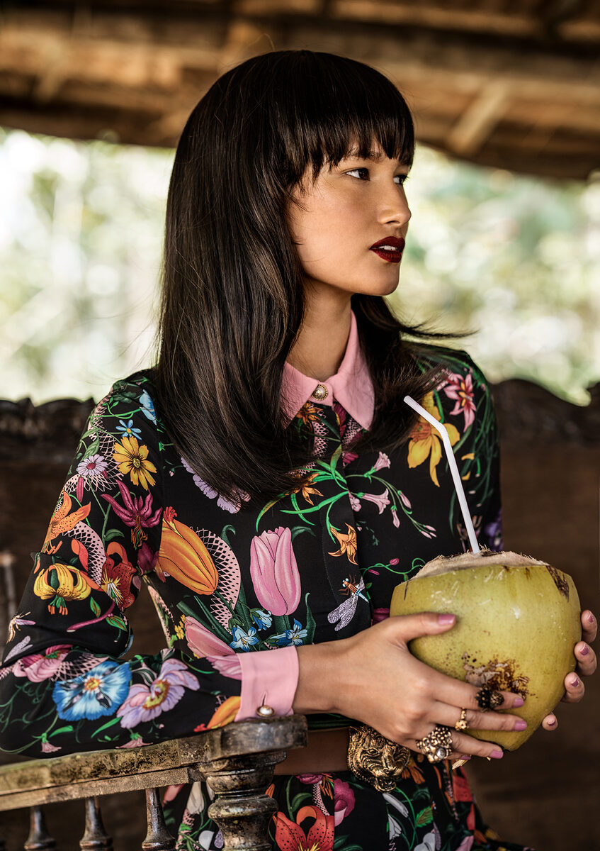 ELLE India fashion editorial, US POLO campaign and LEAFY NATURAL COUTURE campaign shoot - photographed by <b>Andrea VARANI c/o KRISTINA KORB</b>