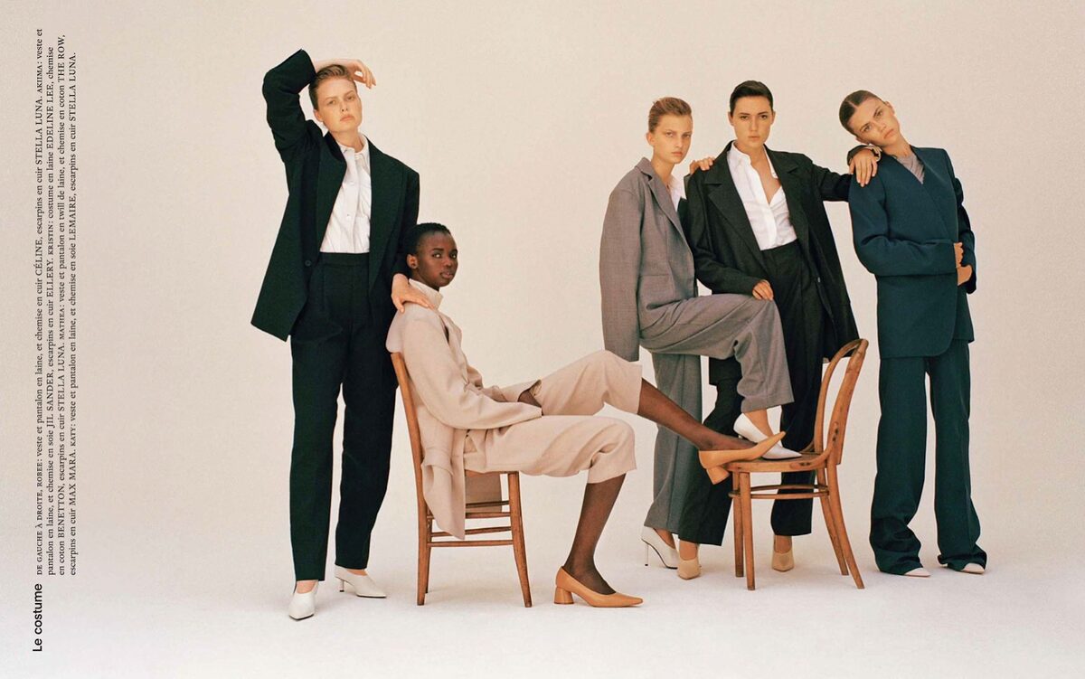 'Les Fondamentaux' - Alina Asmus fotografiert das MARIE CLAIRE France Editorial unter anderem mit Model ROBE BREEVAART c/o LOUISA MODELS