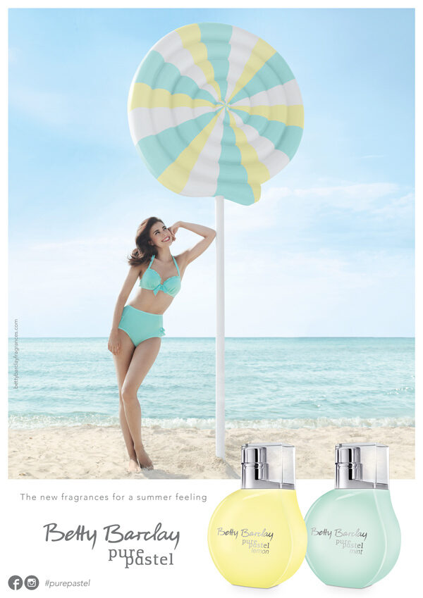 'Pure Pastel' by BETTY BARCLAY - Das Bild zum Duft, fotografiert von Daniel SCHROEDER c/o NERGER M&O für die Ofenstein Werbeagentur