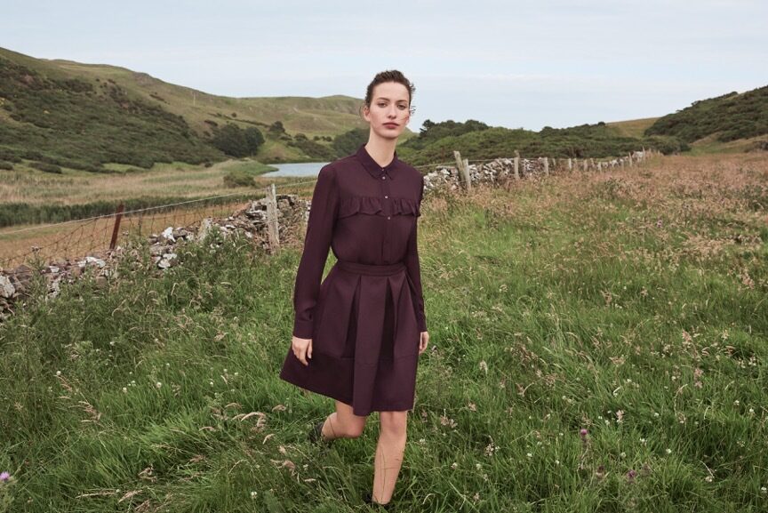 NEW : YCCP GmbH, advertising agency Munich & Berlin, presents the HALLHUBER Autumn/Winter 2017 campaign with Olivia Frølich on GoSee and in person at UPDATE17 in Berlin