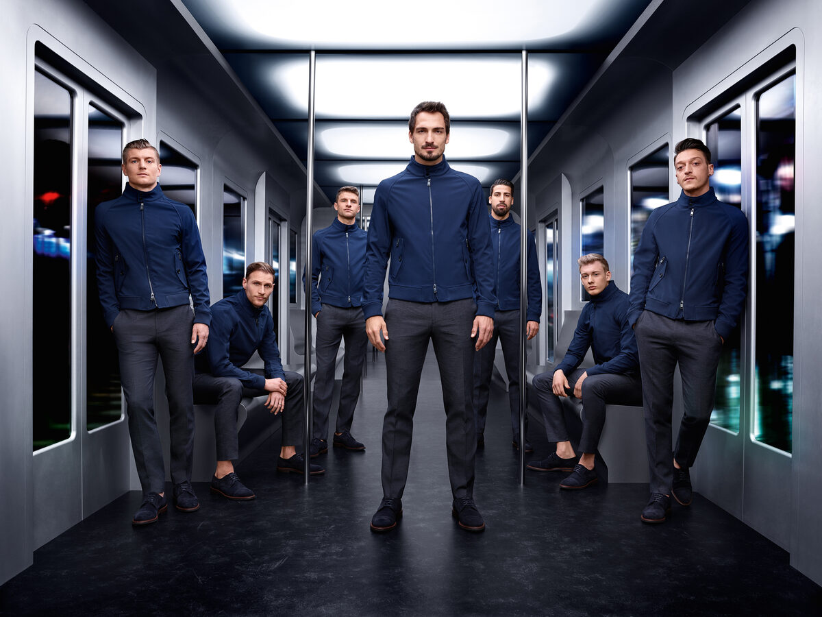 'Mind. Set. Goal.' - the DFB in the Fall collection from HUGO BOSS with post production by <b>RAFF DIGITAL</b>