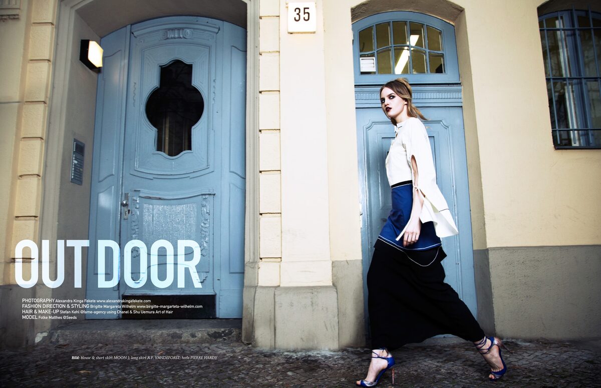 BRIGITTE MARGARETA WILHELM : Styling & fashion direction for three editorials in COCOON mag, Huawei for Deutsch VOGUE & the ROECKL F/W 2017-18 campaign