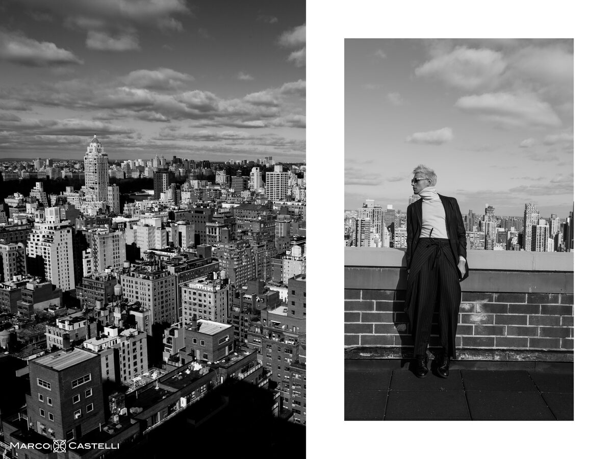 Die neue MARCO CASTELLI Kampagne – fotografiert von AVA PIVOT über den Dächern New Yorks