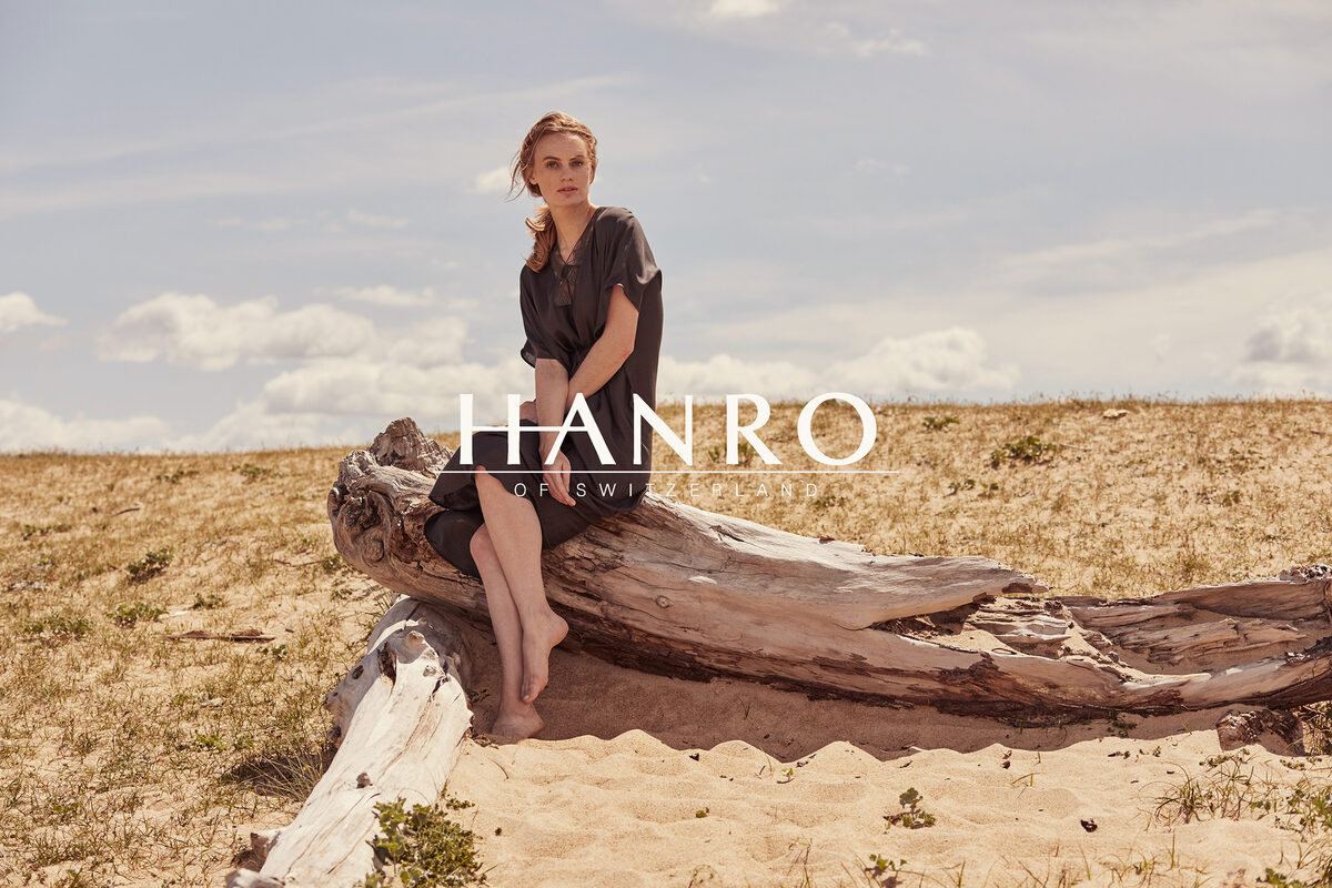 'Modern Elegance' HANRO Spring/Summer 2018 campaign photographed by <b>Sven Jacobsen</b> at the chic ocean resort Biarritz and surroundings