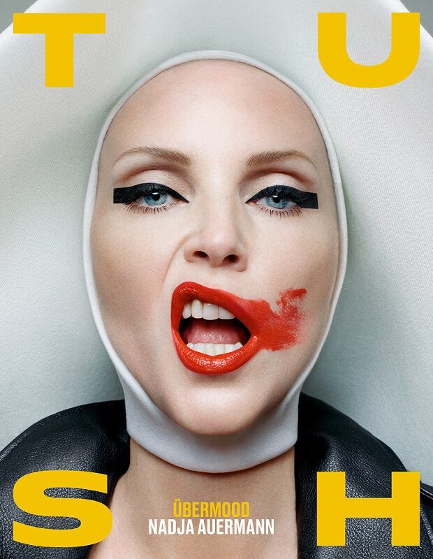 <b>Nadja Auermann c/o VIVA MODELS Berlin</b> is the star of the 'Ubermood Issue' of TUSH magazine