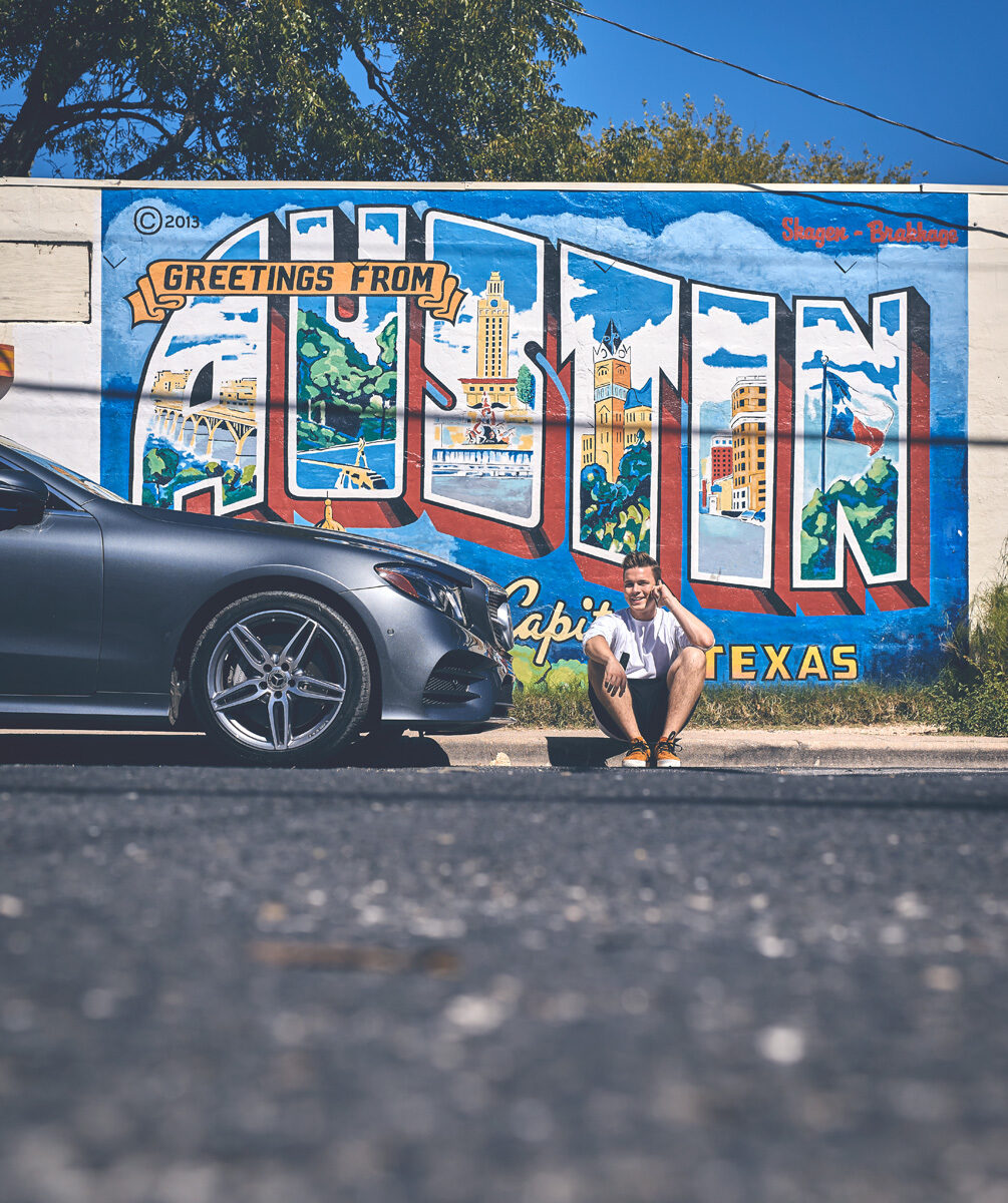 DJ and musical shooting star Felix Jaehn in MERCEDES magazine – photographed by Jens RÜSSMANN c/o DOUBLE T in up-and-coming Austin, Texas