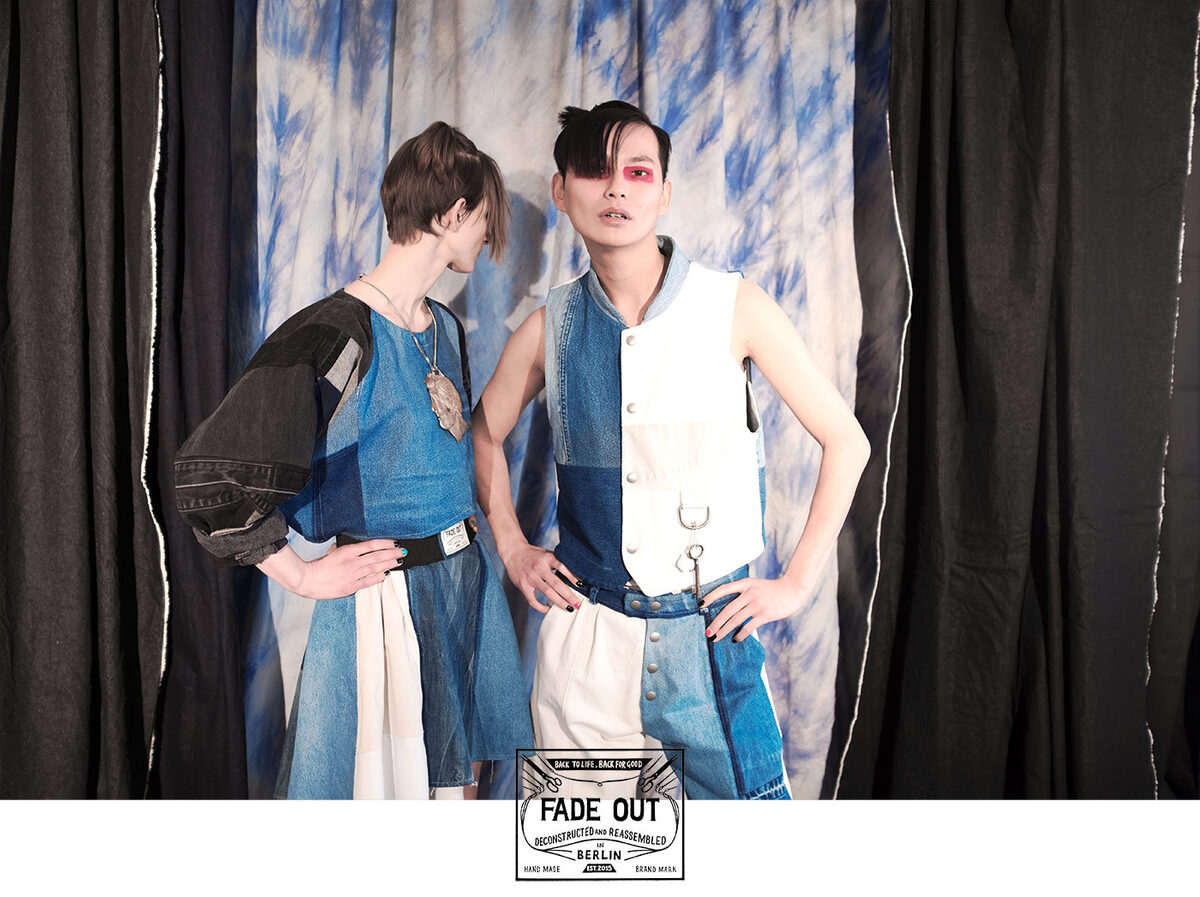 DECONSTRUCTED VINTAGE. Thomas Ternes fotografiert die 'Black Comedia' Kollektion des vielfach ausgezeichneten Berliner FADE OUT LABEL A/W 2018/19