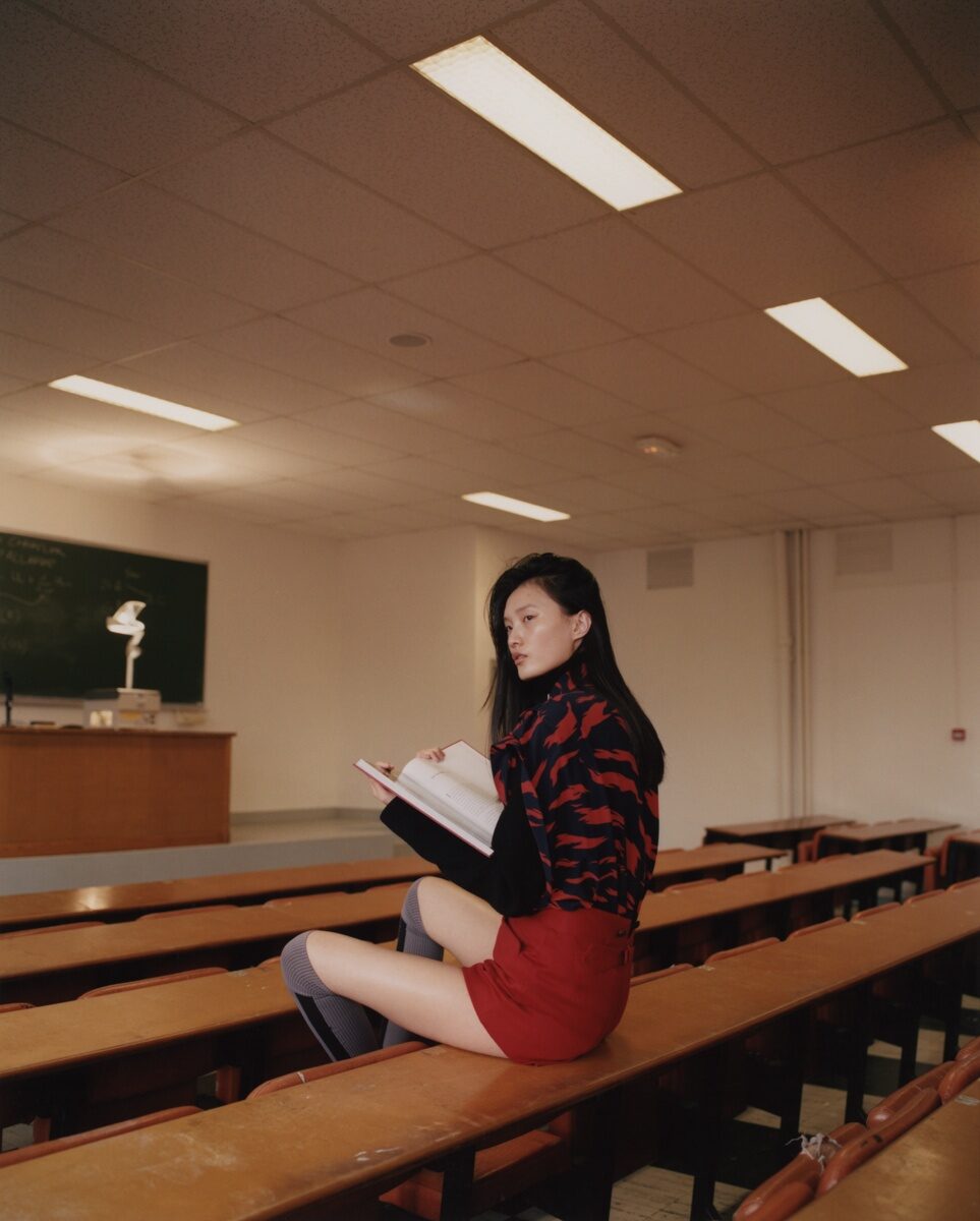 'Class of 2018' - die Models Sijia Kang, Jiali Zhao &amp; Chunjie Liu im T STYLE Magazin China März 2018 - Fotos <b>Benjamin VNUK c/o LUNDLUND</b>, Styling  Weimo Wang