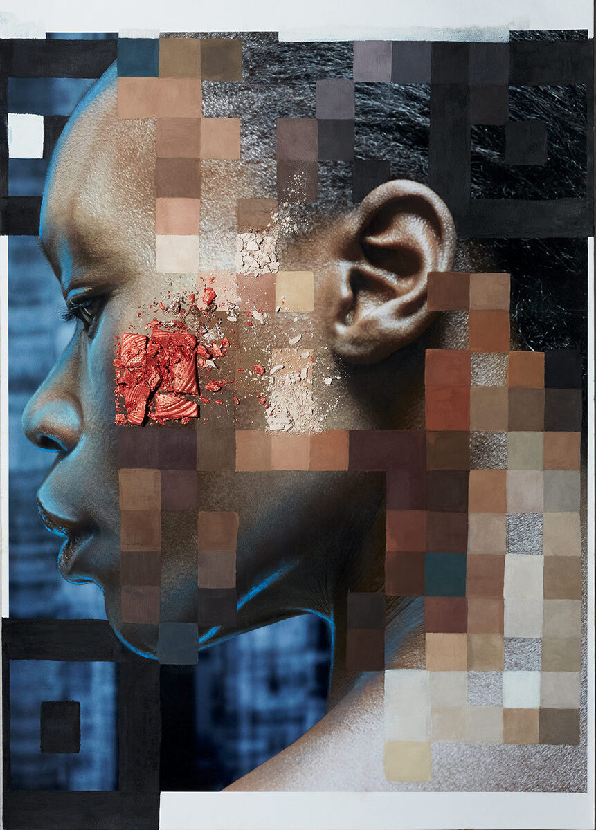 'CET OBSCUR OBJET DU DÈSIR' - unusual beauty project by make-up artist Anna Luft and photographer Thomas Ternes