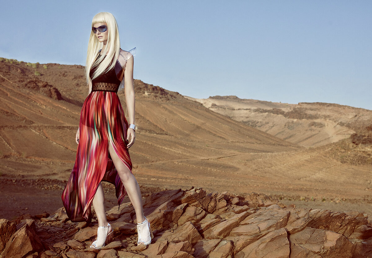 '#AriseYourSenses' with model Federikke Olsen in the ANA ALCAZAR S/S '18 collection - with photos by SACHA TASSILO HÖCHSTETTER