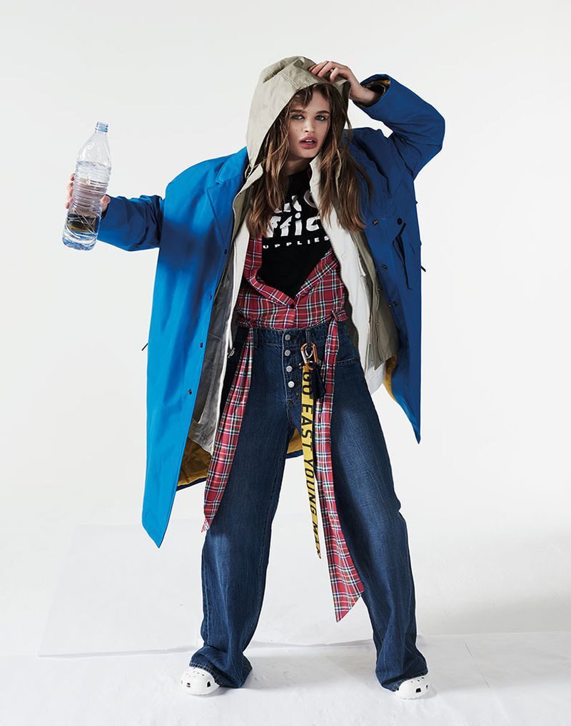 VOGUE Taiwan fashion editorial with up-and-coming model <b>Ella HOPE c/o LOUISA MODELS</b>