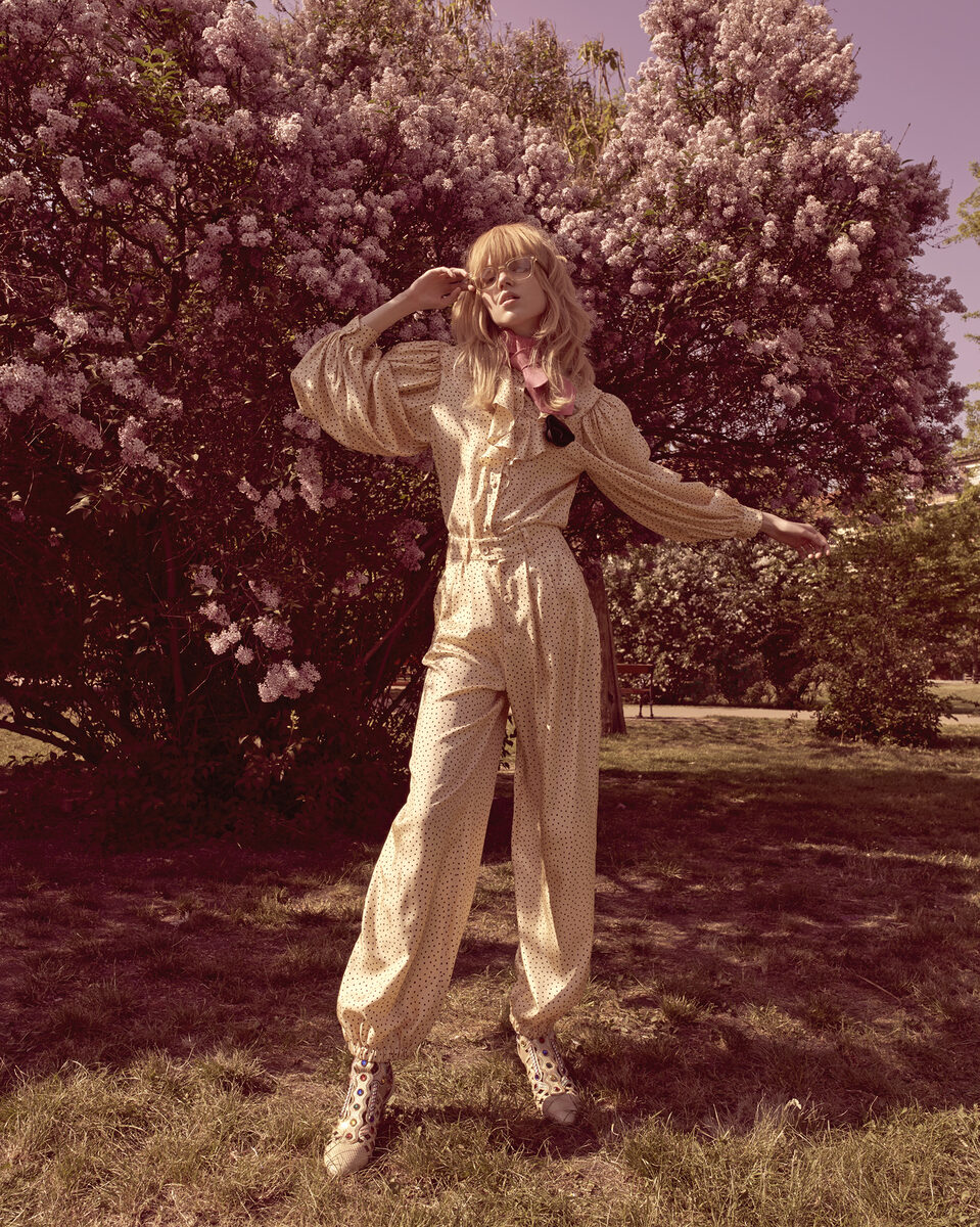 GUCCI Special featuring Leontyna Sirinova &amp; Aneta Mestanova in ELLE Czech – the spread and a well-blended selfie by star photographer <b>ANDREAS ORTNER</b> for you on GoSee