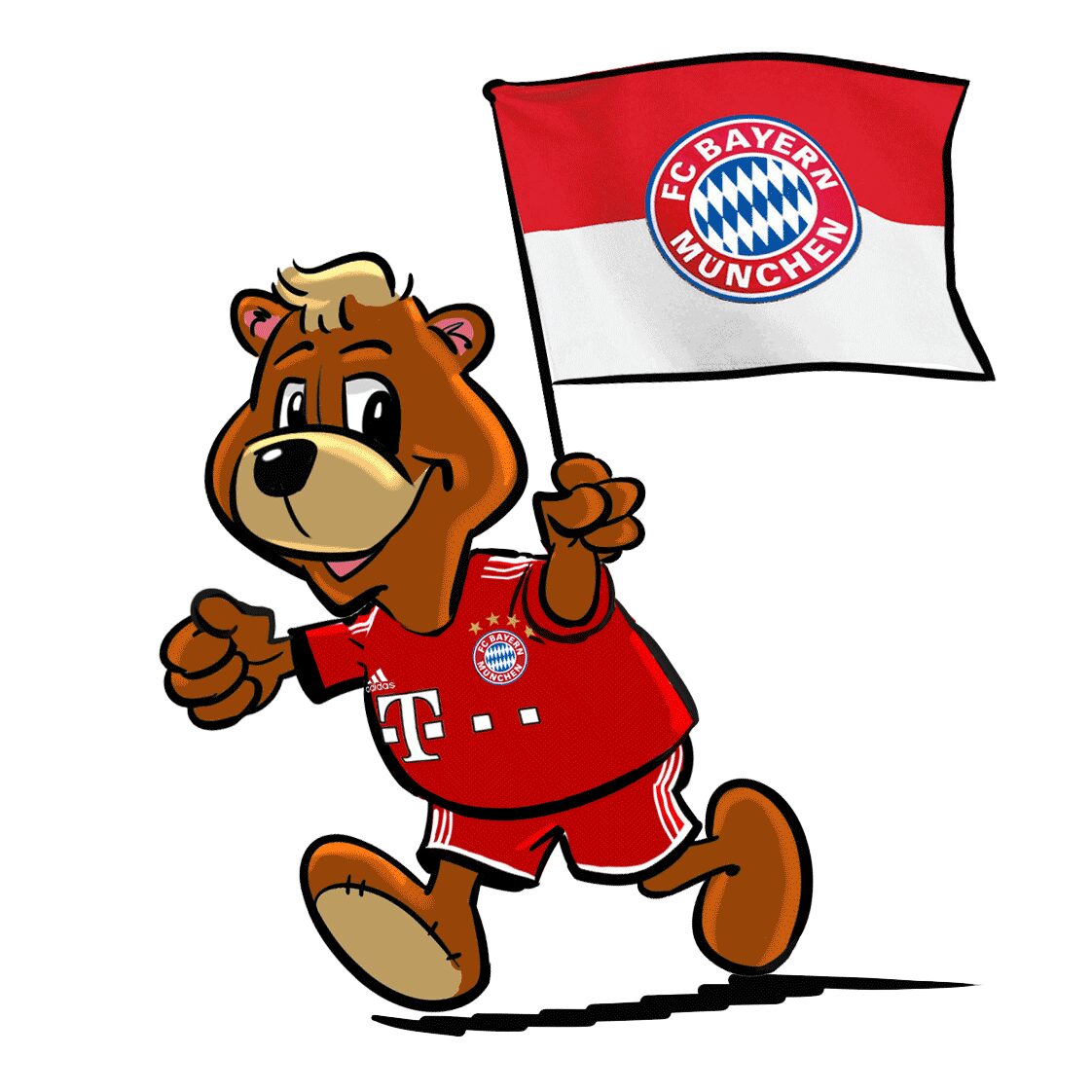 Three humorous animations for legendary FC BAYERN and your smartphone right here on GoSee – illustrated and animated by Christian ECKERT c/o ART ACT