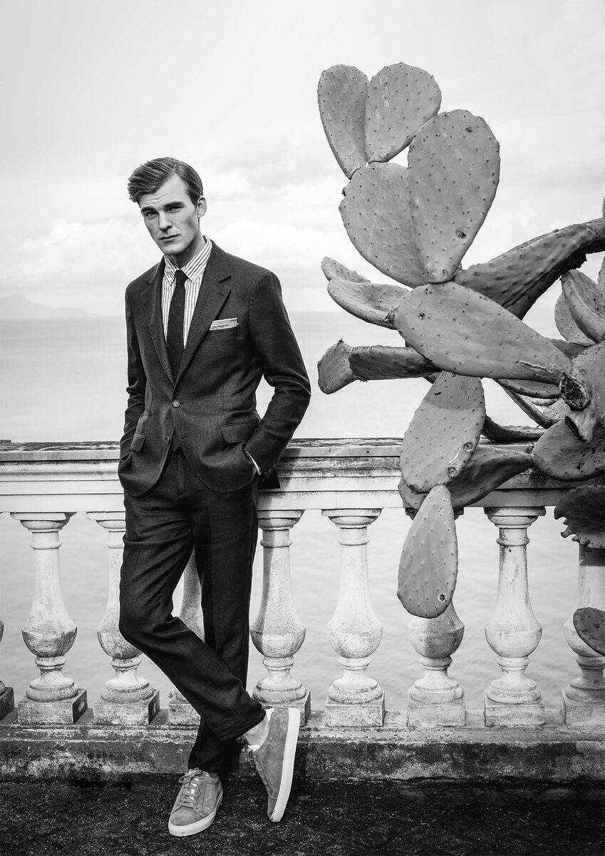 Patrick Kafka in a Winter special for Italian luxury brand BRUNELLO CUCINELLI – photos by <b>SACHA TASSILO HÖCHSTETTER</b>