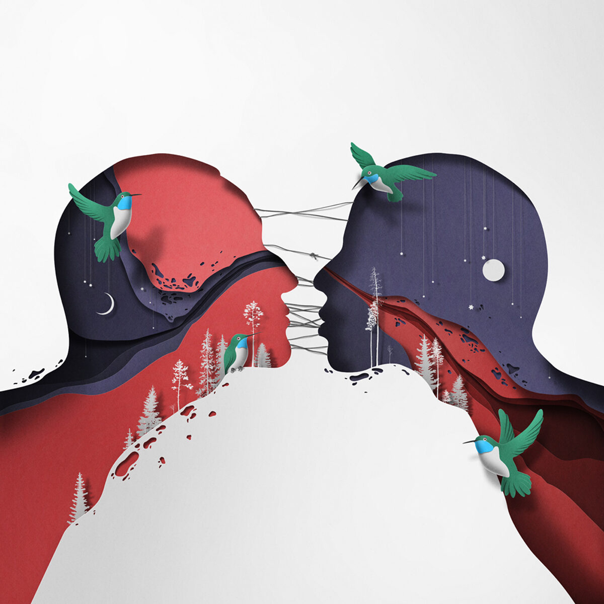 New entry at VISUALEYES Artists – a warm welcome to illustrator and graphic designer <b>Eiko OJALA</b>; we have a first selection of motifs for you on GoSee