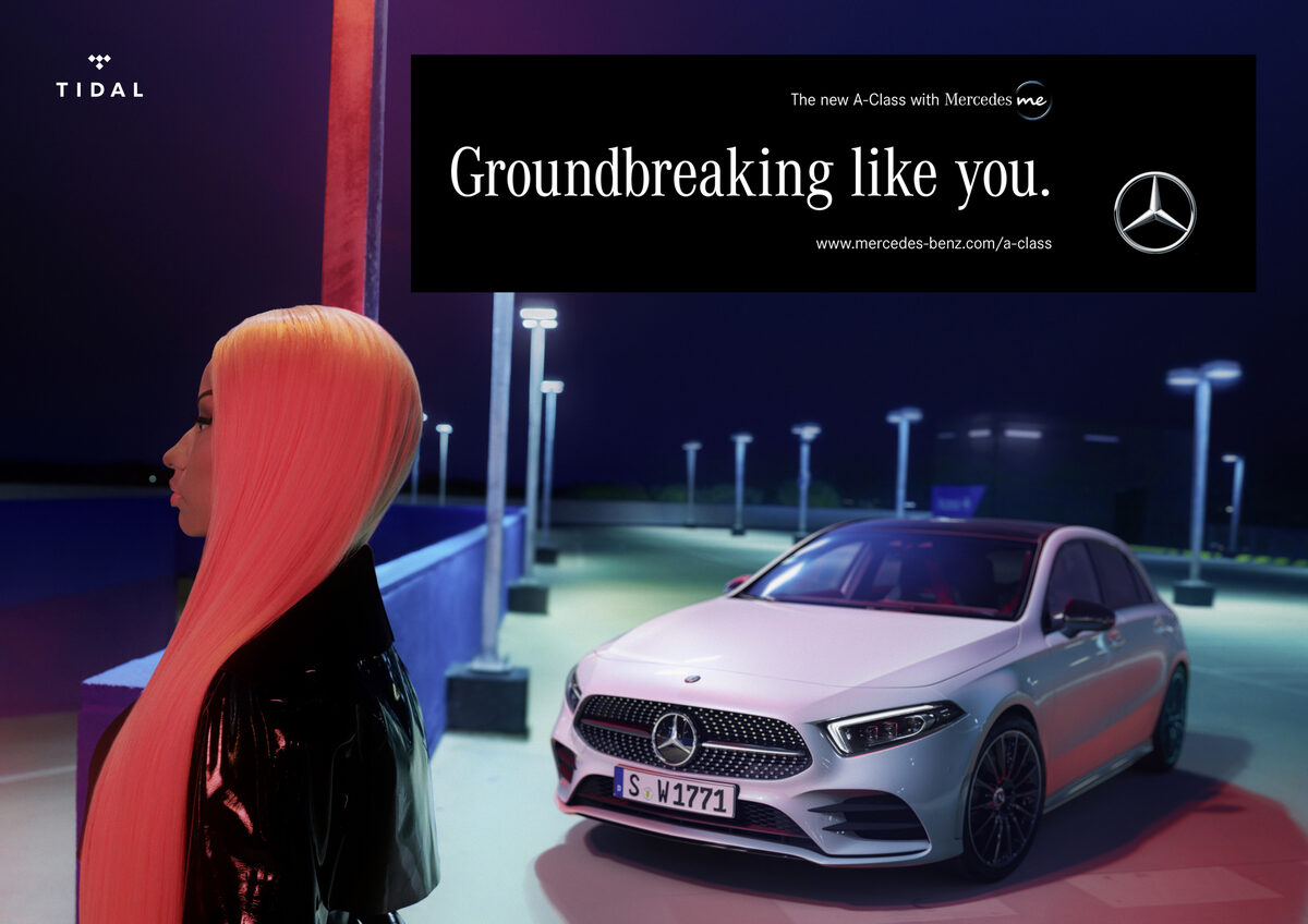 RECOM POST und CGI für Mercedes A-Class Lifestyle & Studio und RECOM-Arbeiten gewinnen GOLD, SILVER, PUBLIC VOTING beim GoSeeAward in der Kategorie 'Transportation'