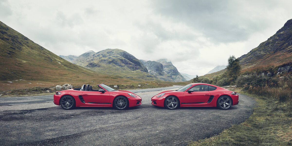 Pure. Authentic. Rough – MARC AND DAVID photograph the global launch campaign for the PORSCHE 718T in the Scottish Highlands for KeKo