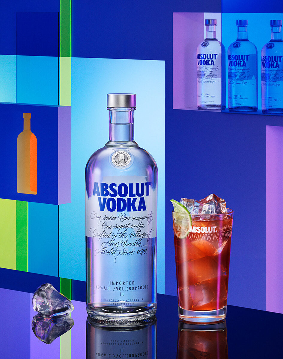 ABSOLUT VODKA Kampagnenmotiv für Absolut Vodka Russia - Das Artwork von Niklas ALM c/o VISUALEYES ARTISTS