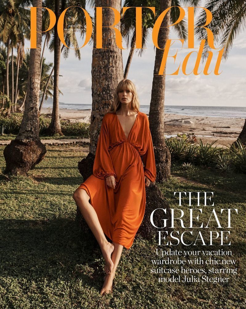 'The Great Escape' und 'Utility' - <b>Julia Stegner c/o LOUISA MODELS</b> elegant und sexy im PORTER MAGAZINE, fotografiert von Benny Horne