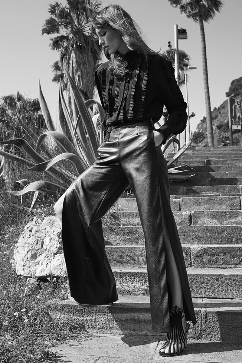 Roger WEBER c/o VISUALEYES ARTISTS fotografiert den 'Black Angel' für die L'OFFICIEL INDONESIA