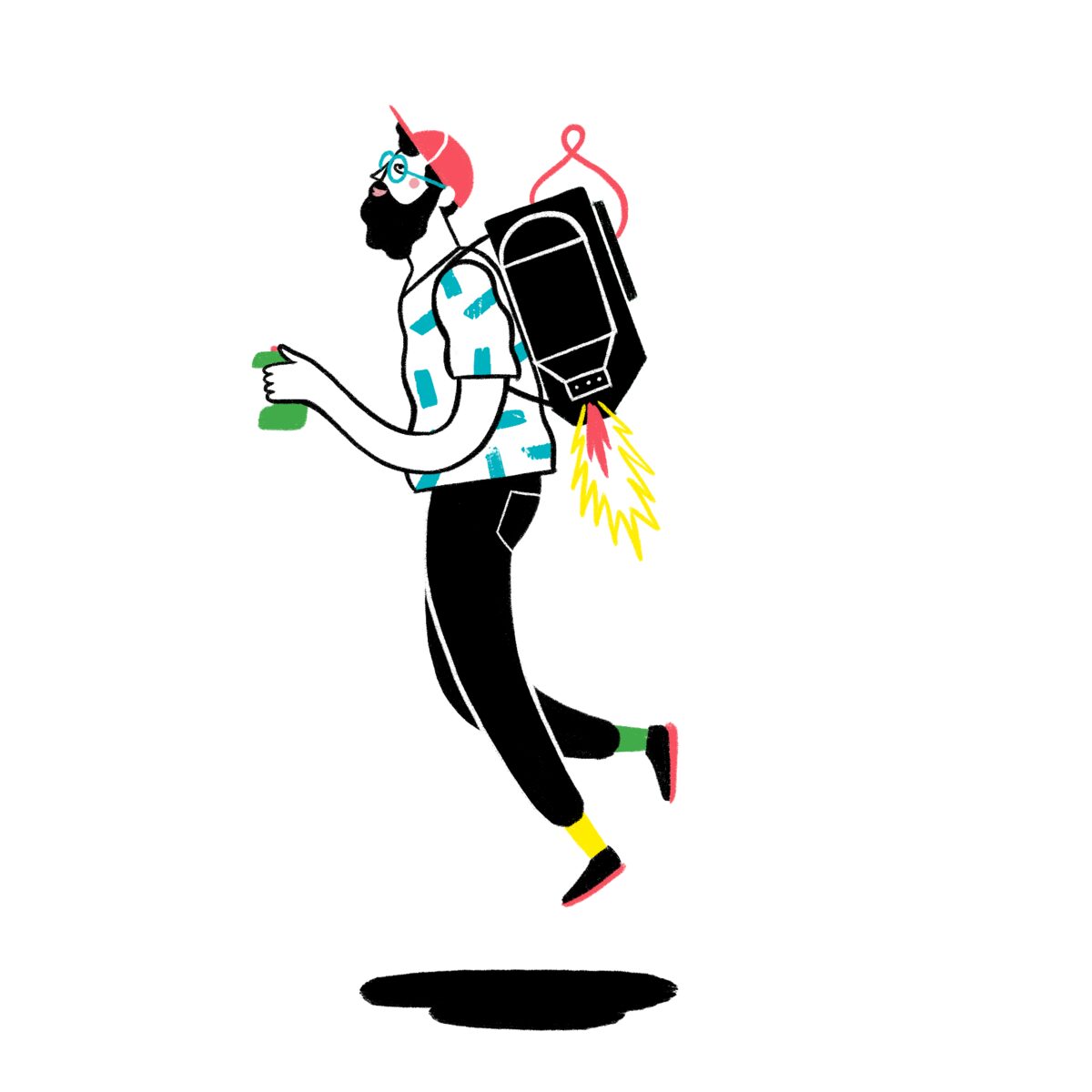 Bling, Bling, Wow ! - Smart scooter animations and beautiful stop-motion artwork by illustrator Veronika  KIENEKE c/o VISUALEYES ARTISTS, Zurich for LVM INSURANCE
