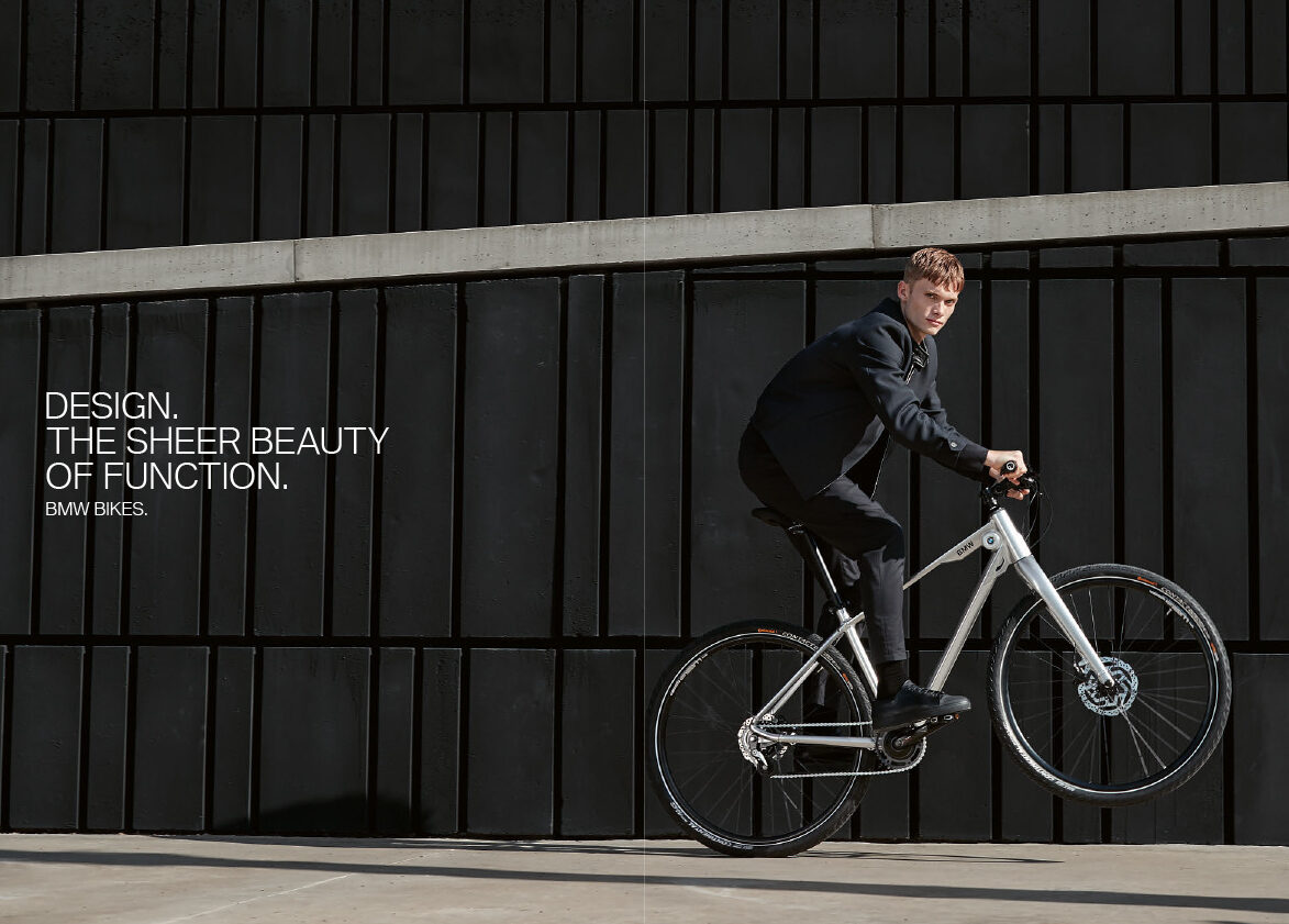 'Design. The sheer beauty of function.' LUNIK produces for BMW BIKES in Spain