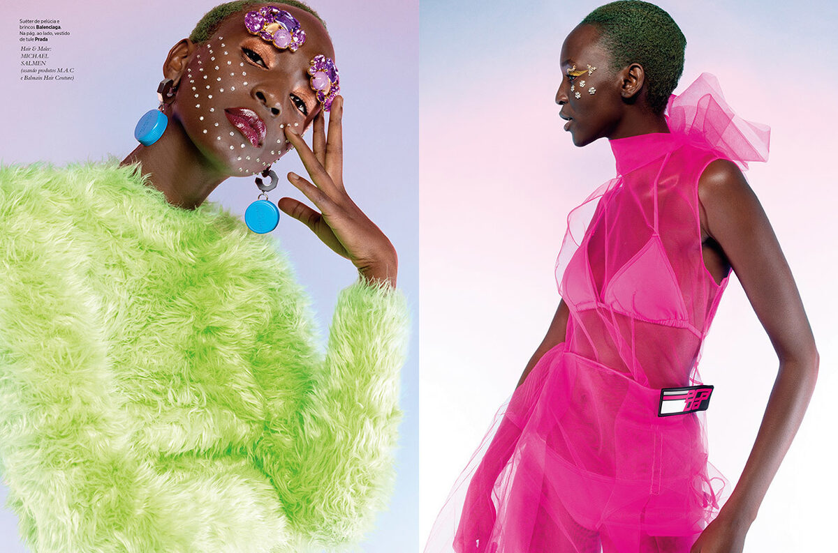 'Fantasia de Verao' in der HARPER'S BAZAAR Brazil und Beauty für die L'OFFICIEL Malaysia - Hair &amp; Makeup <b>Michael SALMEN c/o BIGOUDI</b>, Fotos Andrea Klarin