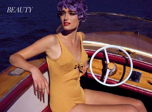Roger Weber fotografiert 'Chic Escape' für die MARIE CLAIRE Greece -  Hair &amp; Makeup <b>Anja EL SAWAF c/o LES ARTISTS by Josef Stockinger</b>