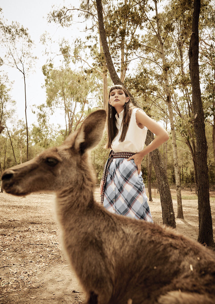 <b>Blasius ERLINGER c/o HILLE PHOTOGRAPHERS</b> inszeniert 'Simple Life' für das GUIDO Magazin von Designer &amp; TV-Star Guido Maria Kretschmer im australischen Queensland, Styling &amp; Editor Swolke Karberg