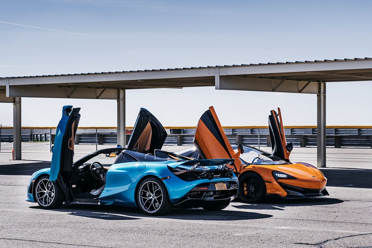 Benjamin MONN c/o KRISTINA KORB celebrates the legendary McLaren 720S Spider for luxury magazine ROBB REPORT