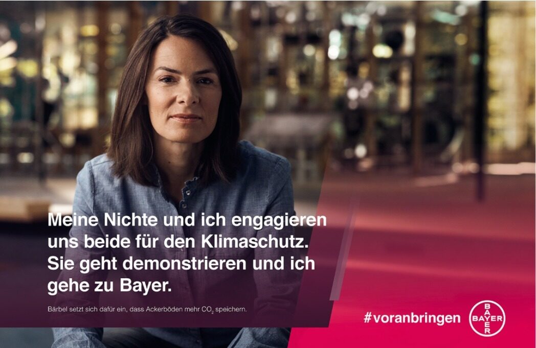 #voranbringen: Per Kasch fotografiert die Mitarbeiter-Kampagne für BAYER im Auftrag von Serviceplan - produziert wurde sie von NU PROJECTS
