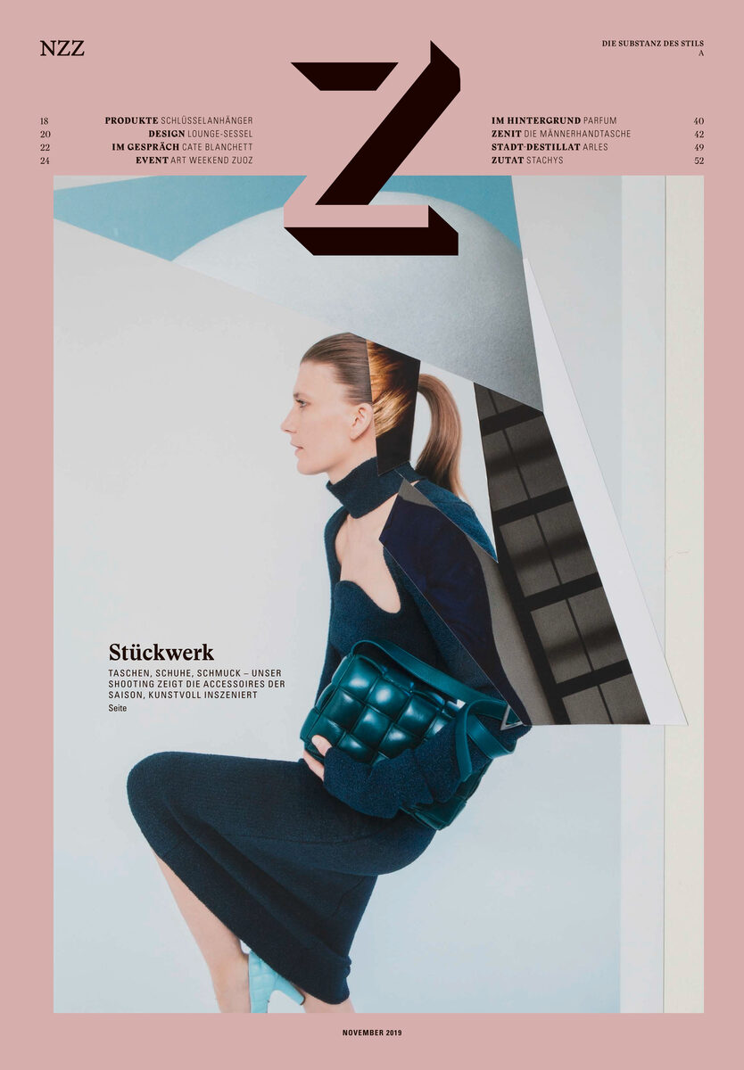 Patchwork - JPPS Creative Productions produces an accessories editorial for Z magazine, Switzerland