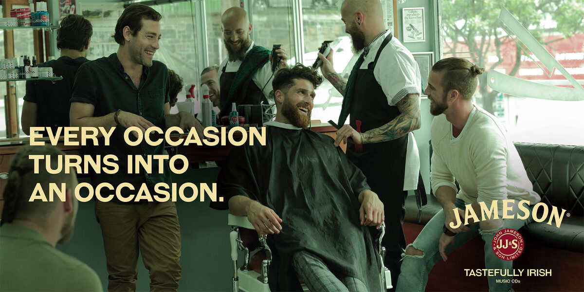 Jameson Irish Whiskey Print Campaign fotografiert von HENDRIK NENNECKE für MullenLowe Lintas Group