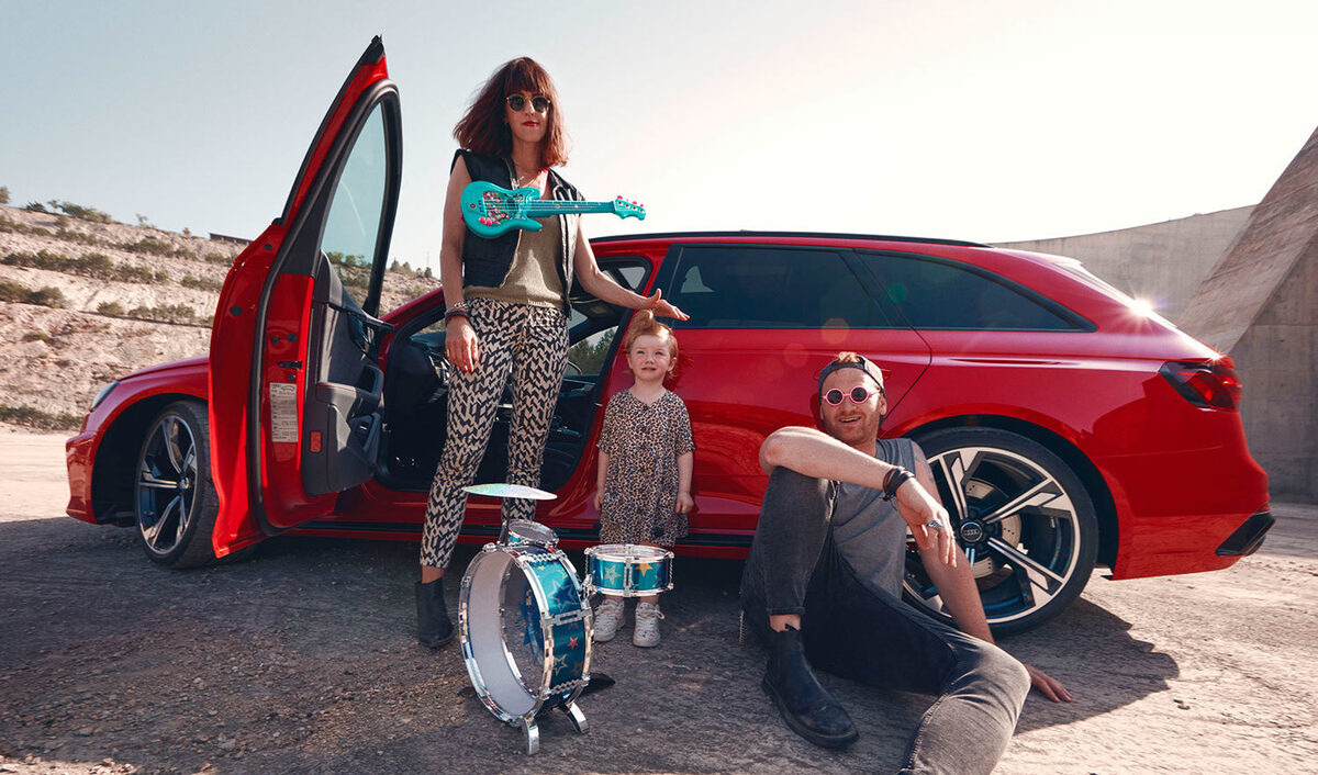 Completely looney road movie &amp; a rock'n roll family - the Audi RS4 Avant &amp; Audi RS6 Avant with Anke Luckmann, produced by <b>FALCA</b> for Philipp und Keuntje in Valencia and Almería