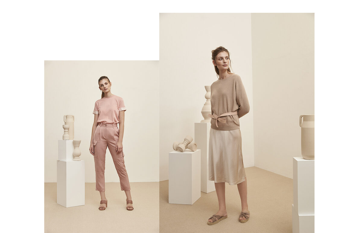 PETRA FISCHER : photographs GRÜNE ERDE Spring/Summer 2020 fashion and an editorial for SEASON magazine