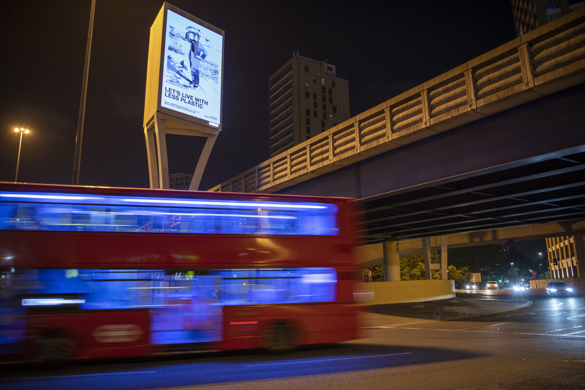 <b>#plasticfreejuly</b> – or in other words: ‘Let’s live with less plastic’, the online and billboard exhibition in the UK is a reminder of the 10 Year Anniversary of the Plastiki Expedition, the Pacific crossing in a boot made from recycled plastic