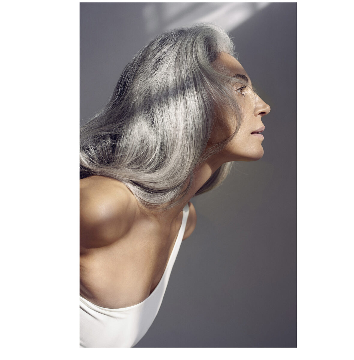 Susanne Spiel stages best-ager model Milva Spina – post for the personal beauty spread by <b>STEPHANIE WENCEK POSTDESIGN</b>; we have two motifs for you on GoSee