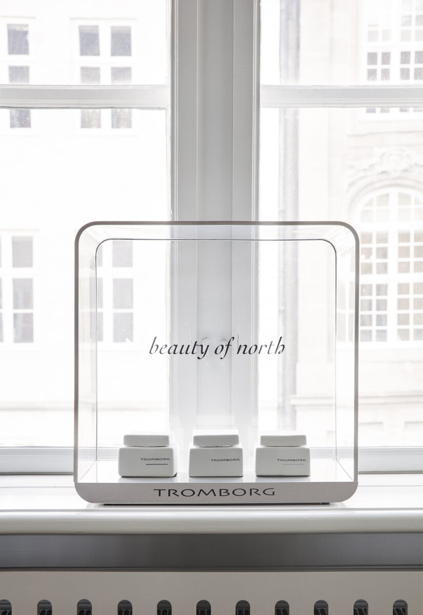Beauty of the North – <b>Heidi LERKENFELDT c/o STILLSTARS</b> photographs interiors for TROMBORG Cosmetics, Denmark