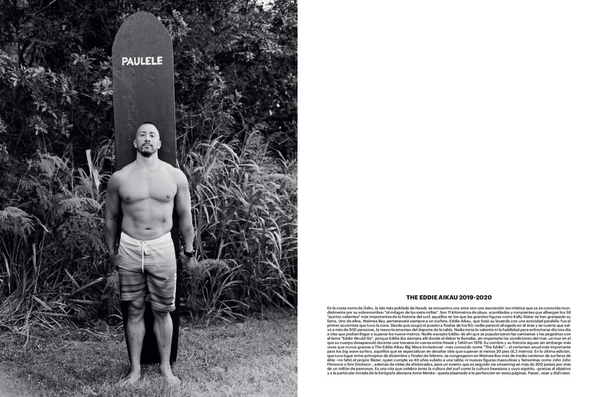 Surf’s Up – <b>Anne MENKE c/o KRISTINA KORB</b> photographs for GQ Spain at world-famous surf tournament ‘The Eddie Aikau’